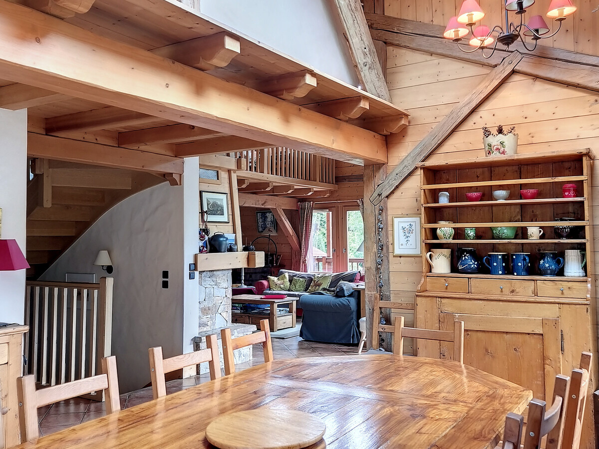 Ferme chalet 7 chambres, 14 pers, vue Mont Blanc - Photo 13