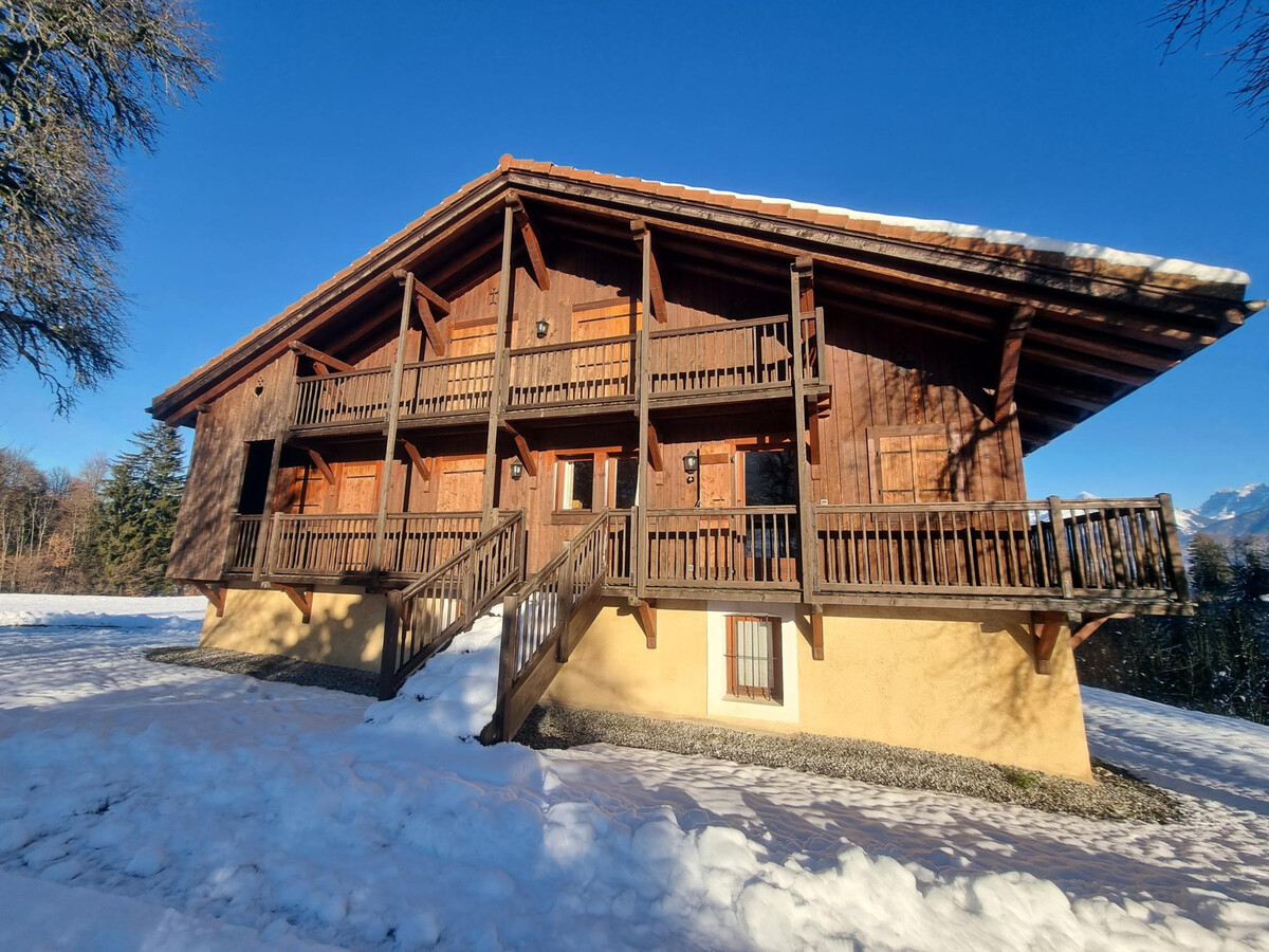 Ferme chalet 7 chambres, 14 pers, vue Mont Blanc - Photo 21