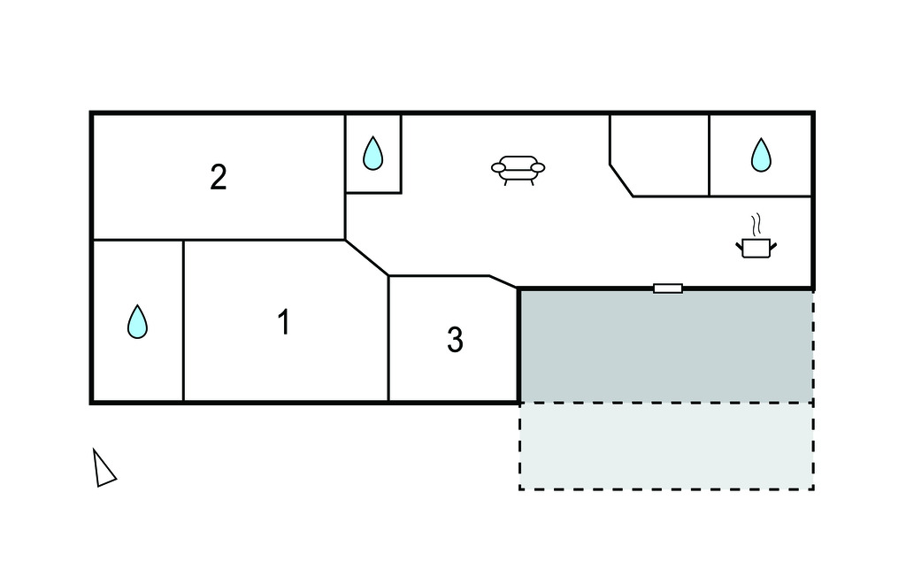 Maison 6 pers. avec piscine chauffée à Olonzac - Photo 32
