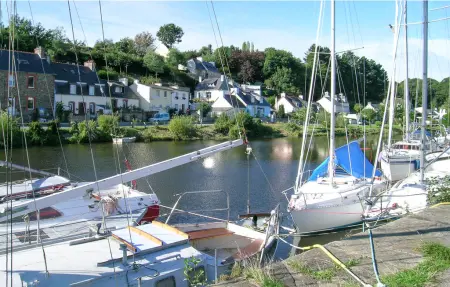 Maison en pierre Brélidy, jardin clôturé, 4 personnes : photo 25