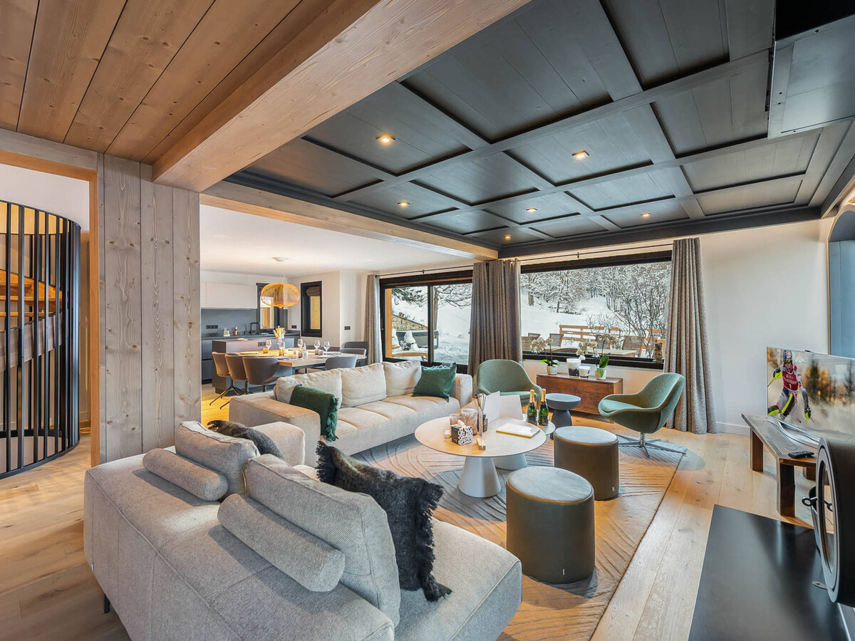 Chalet Les Morilles, 5 chambres avec jacuzzi à Méribel - Photo 8