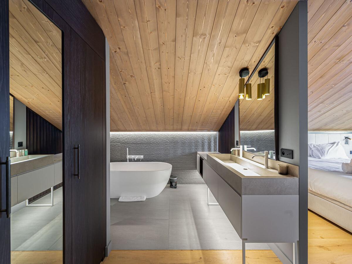 Chalet Les Morilles, 5 chambres avec jacuzzi à Méribel - Photo 14