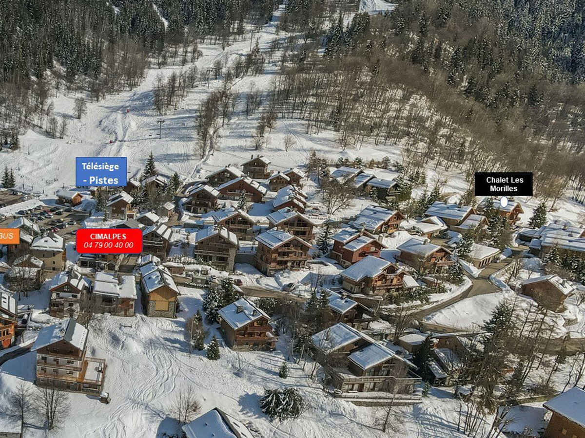 Chalet Les Morilles, 5 chambres avec jacuzzi à Méribel - Photo 17