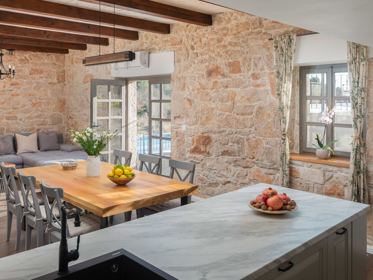 Villa di Pietra – Maison 6 pers. piscine chauffée Šibenik - Photo 14