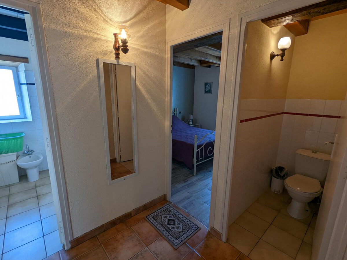 Gîte en pierre 6 pers. à Bellon, jardin 550 m² et cheminée - Photo 12