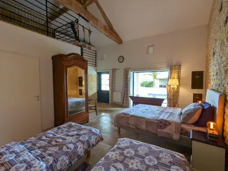 Gîte 8 pers. piscine chauffée et jardin clos à Val des Vignes : photo 20