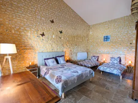 Gîte 8 pers. piscine chauffée et jardin clos à Val des Vignes : photo 21