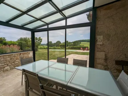 Gîte 8 pers. piscine chauffée et jardin clos à Val des Vignes : photo 27