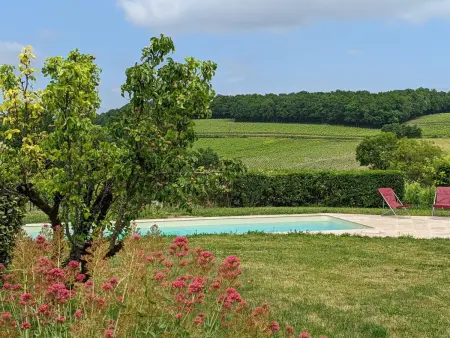 Gîte 8 pers. piscine chauffée et jardin clos à Val des Vignes : photo 28