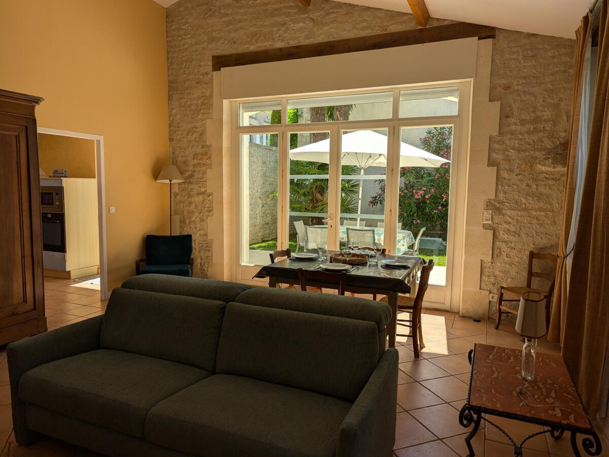 Gîte 6 pers. piscine chauffée, jardin clos à Saint-Cybardeaux - Photo 11