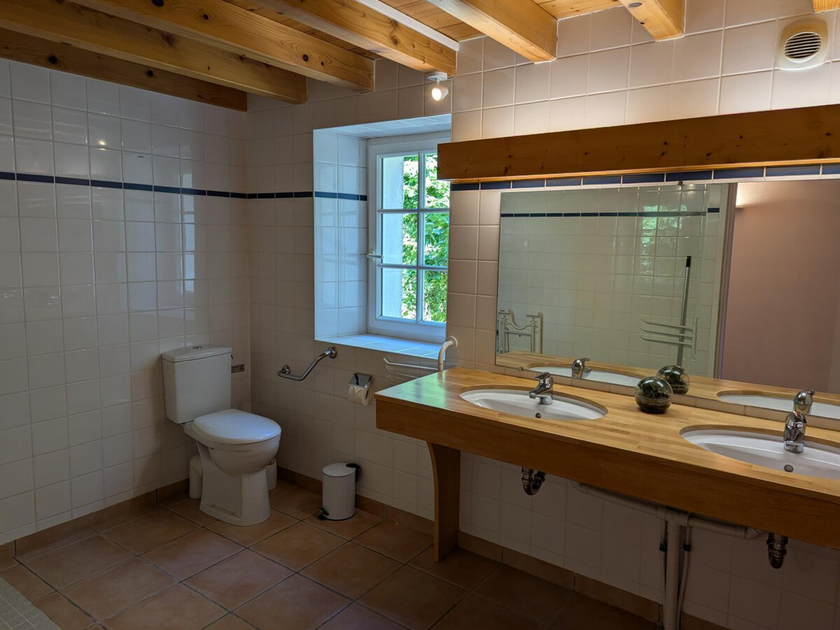 Gîte 6 pers. piscine chauffée, jardin clos à Saint-Cybardeaux - Photo 19
