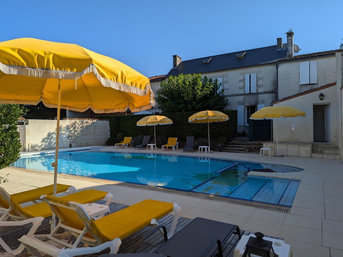 Gîte 6 pers. piscine chauffée, jardin clos à Saint-Cybardeaux - Photo 33