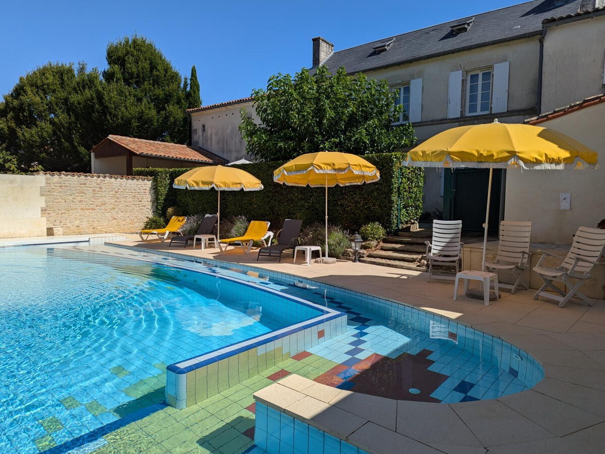 Gîte 6 pers. piscine chauffée, jardin clos à Saint-Cybardeaux - Photo 34