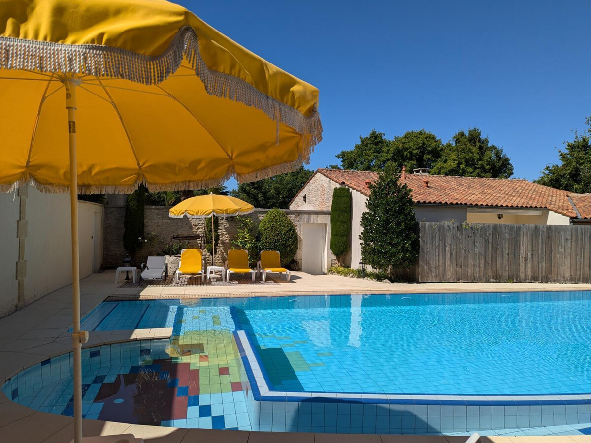 Gîte 6 pers. piscine chauffée, jardin clos à Saint-Cybardeaux - Photo 35