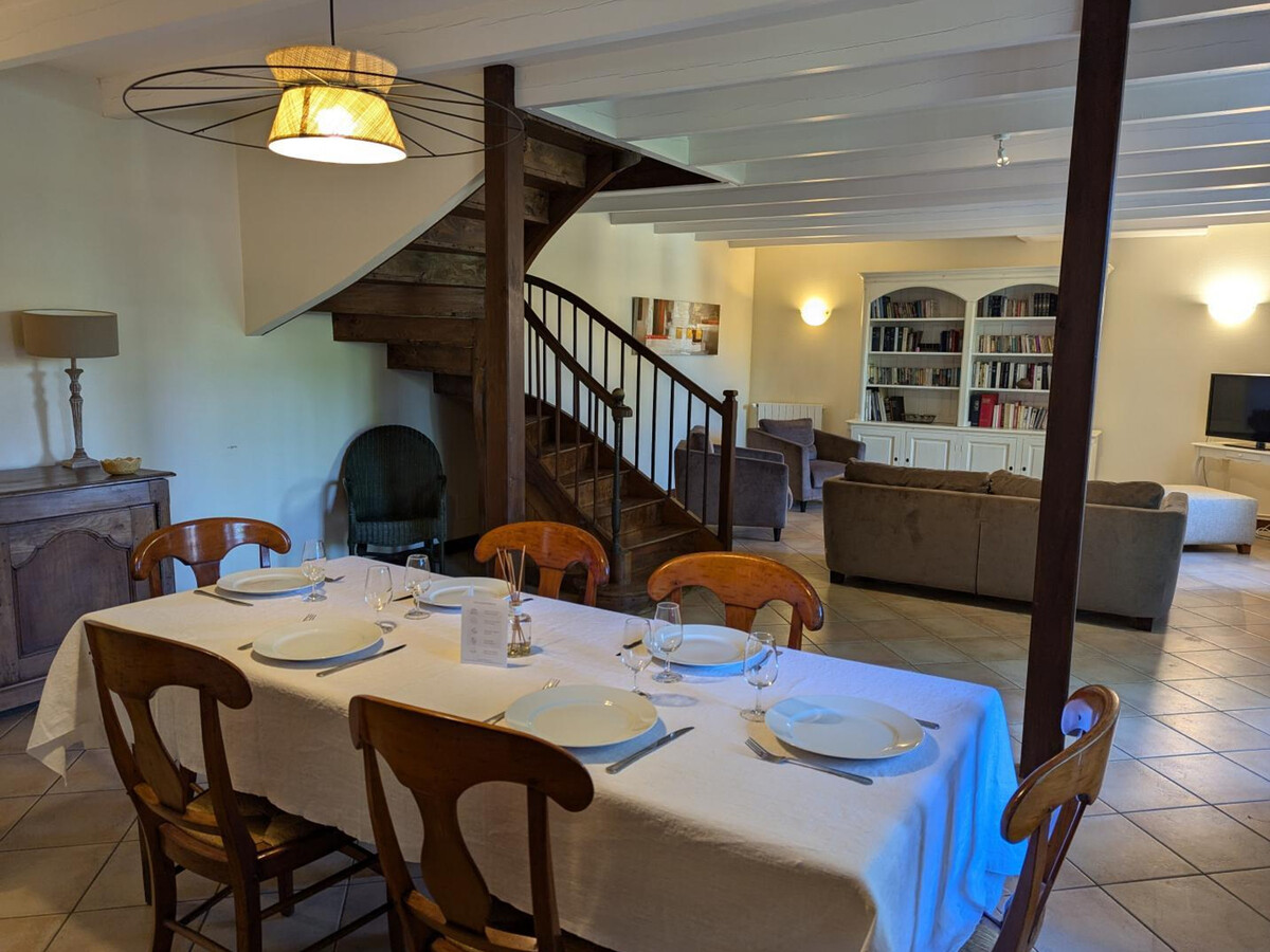 Gîte 6 pers. avec piscine chauffée à Saint-Cybardeaux - Photo 9