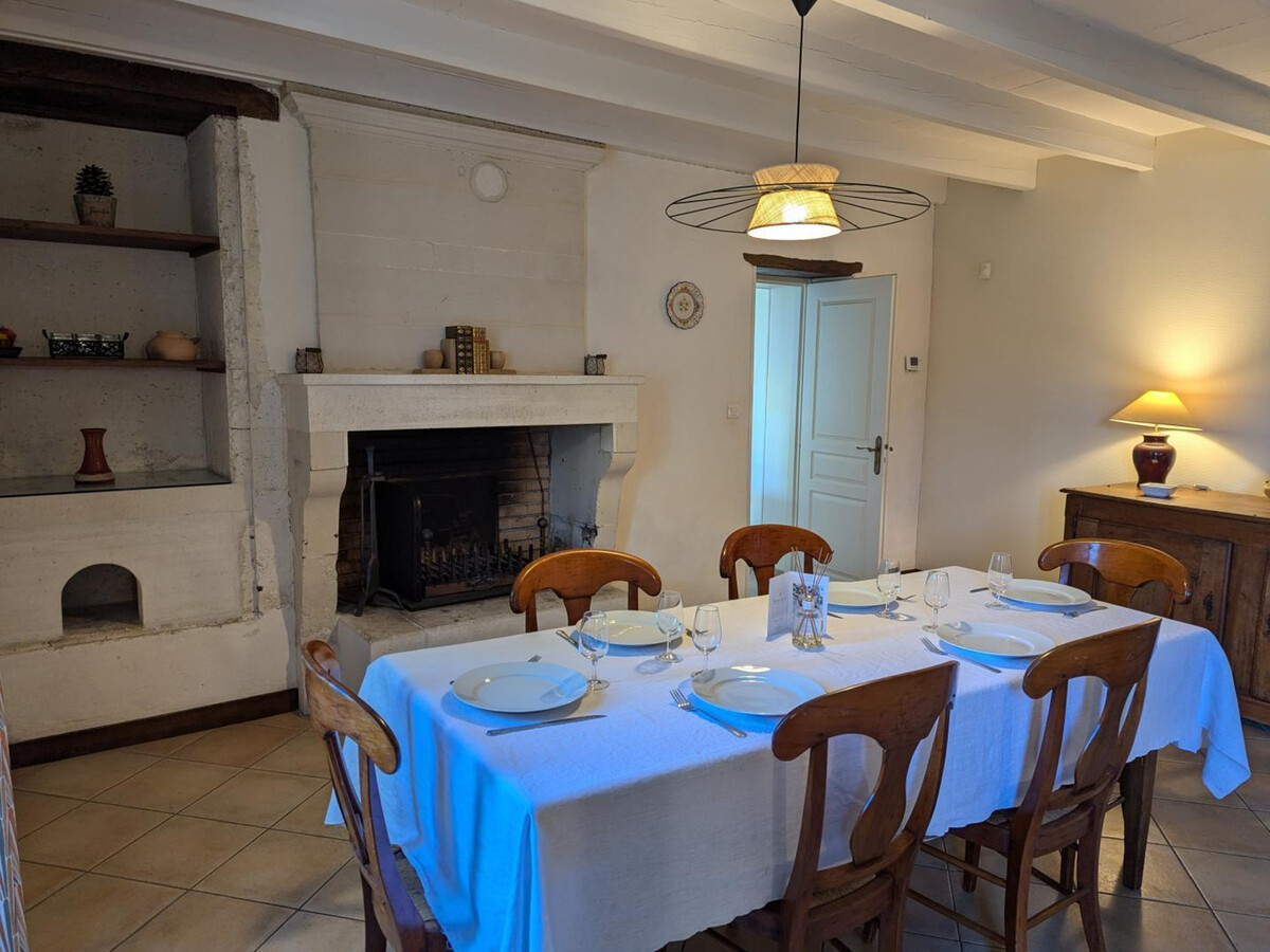 Gîte 6 pers. avec piscine chauffée à Saint-Cybardeaux - Photo 10