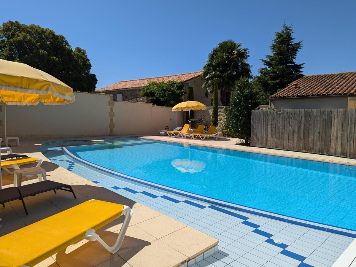 Gîte 6 pers. avec piscine chauffée à Saint-Cybardeaux - Photo 34