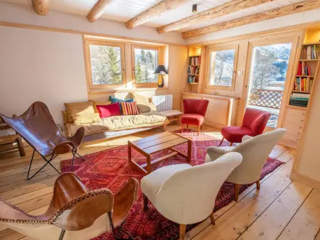 Chalet spacieux à Méribel avec terrasse ensoleillée et cheminée - Photo 1