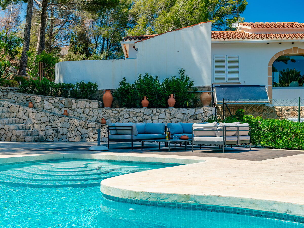 Villa Vista Paraiso à Dénia, piscine et vue mer - Photo 7