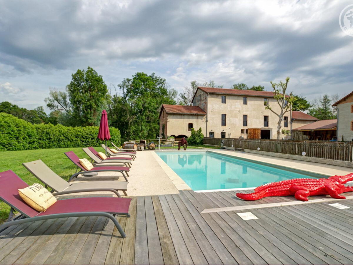 Gîte 260m² pour 15 pers. avec piscine chauffée à Mornand-en-Forez - Photo 2