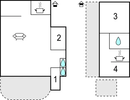 Maison 8 personnes avec piscine privée à Ciudad Quesada : photo 42