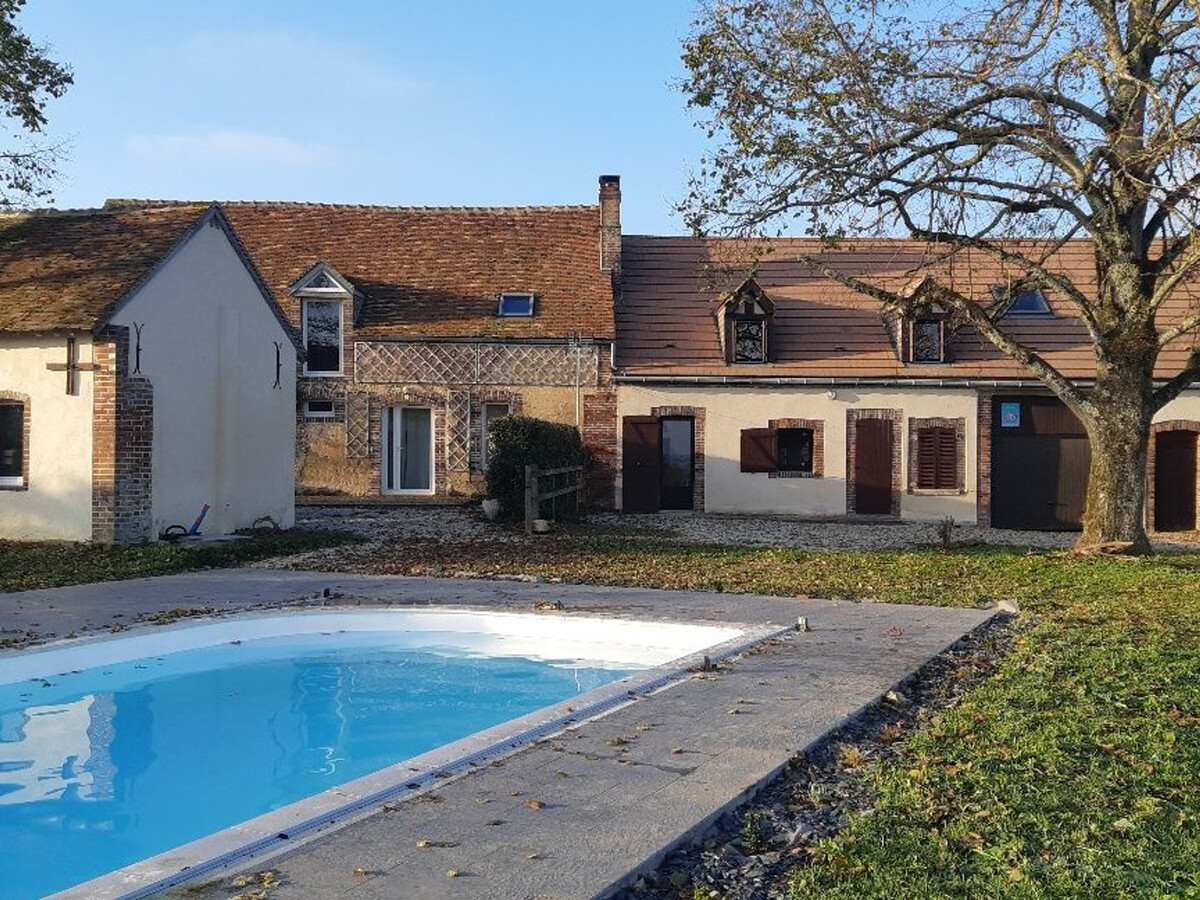 Fermette gâtinaise rénovée avec piscine partagée - Photo 16