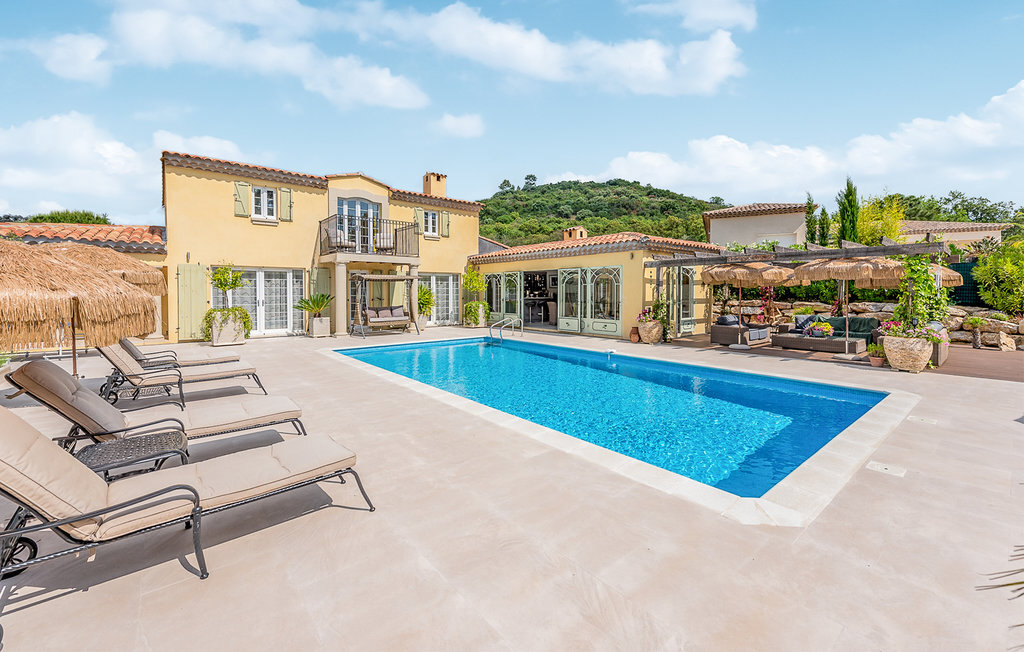 Villa Floriana à Grimaud : 4 chambres, piscine privée - Photo 1