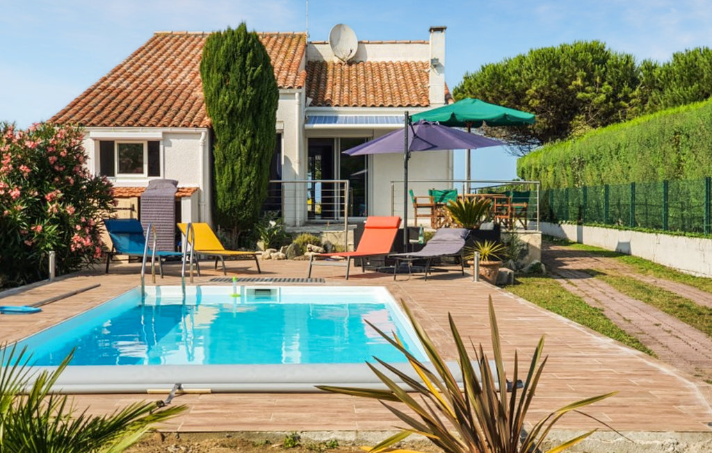 Maison 7 pers. piscine privée, 1ère ligne de mer - Photo 2