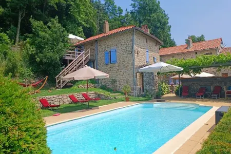 Maison de vacances St Basile, piscine partagée en Ardèche : photo 24