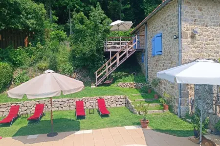 Maison de vacances St Basile, piscine partagée en Ardèche : photo 27