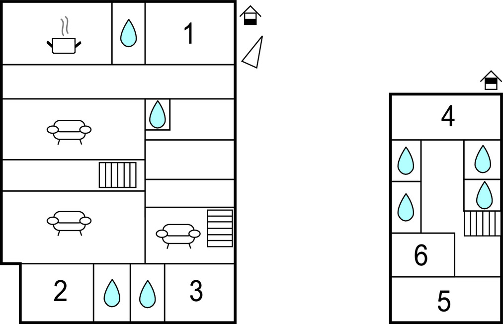 Maison 6 chambres avec piscine privée à Arthenac - Photo 45