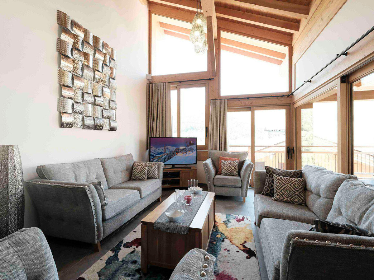 Chalet avec accès pistes, sauna et cheminée, 6 chambres - Photo 1