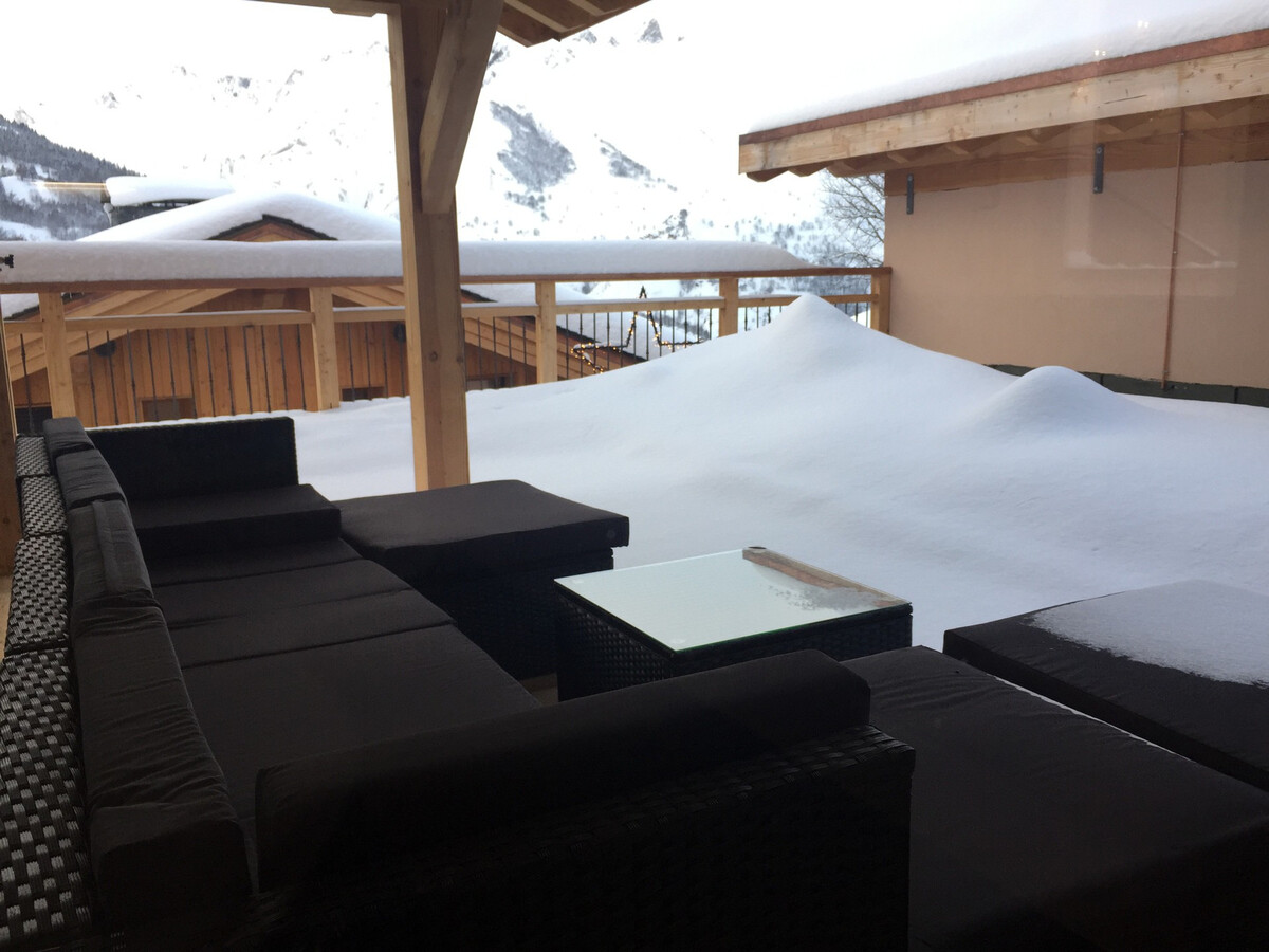 Chalet avec accès pistes, sauna et cheminée, 6 chambres - Photo 13