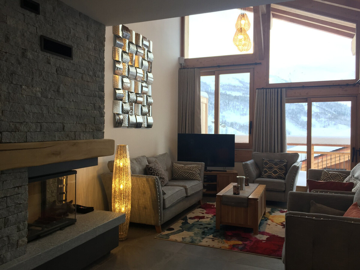 Chalet avec accès pistes, sauna et cheminée, 6 chambres - Photo 15