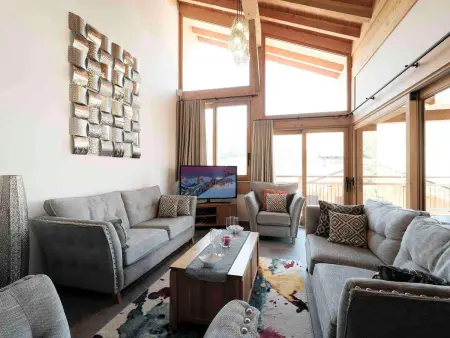 Location chalet à Saint Martin de Belleville, Chalet avec accès pistes, sauna et cheminée, 6 chambres