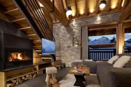 Chalet Prestige L'Atelier, 14 pers. à 300 m des pistes : photo 2