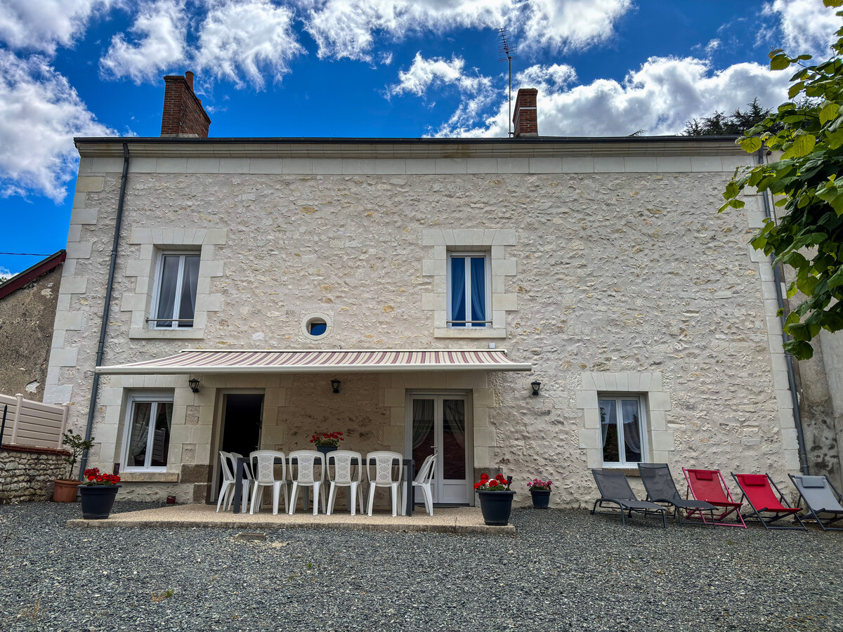 Gîte 11 pers. près du zoo de Beauval, cour privative - Photo 7