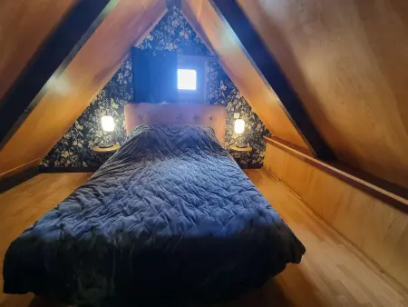 Chalet équipé 6 personnes avec cheminée et animaux admis : photo 8