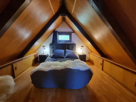Chalet équipé 6 personnes avec cheminée et animaux admis : photo 9