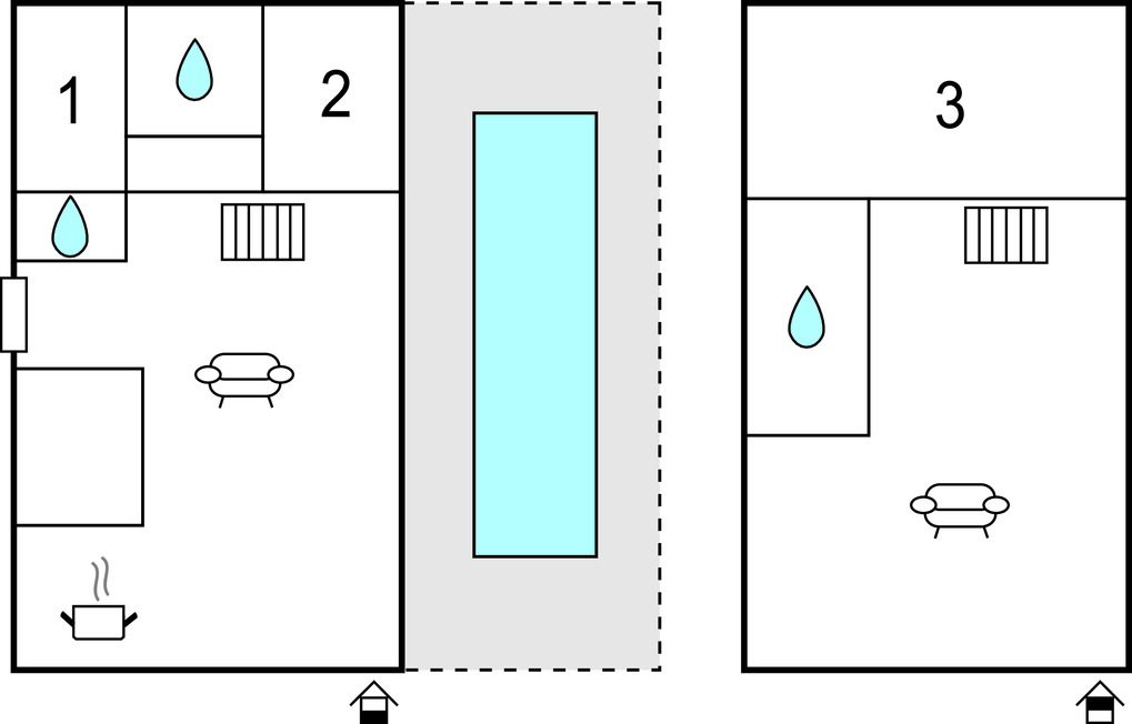 Maison 8 pers. avec piscine privée à Garein - Photo 33