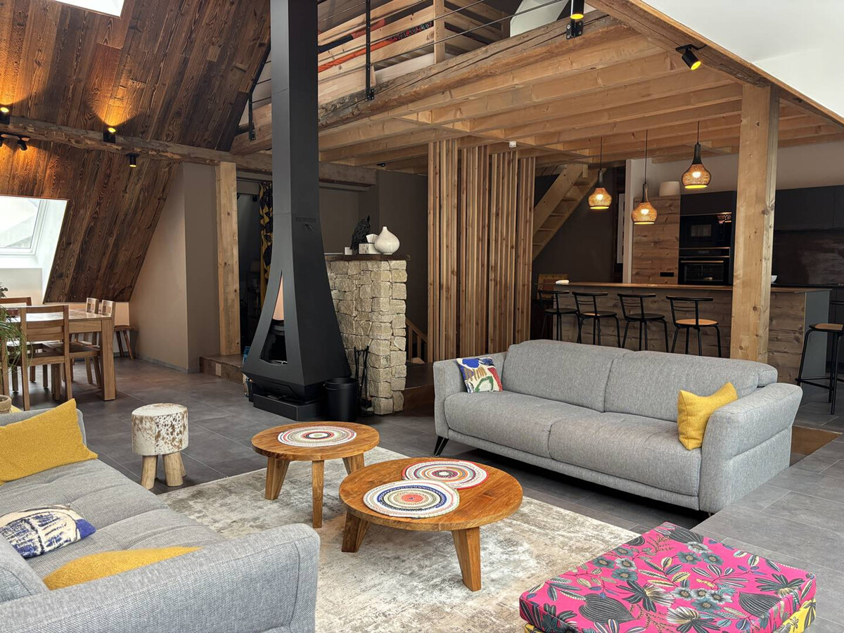 Maison 8 pers. cœur village Villard-de-Lans, mezzanine & poêle - Photo 1