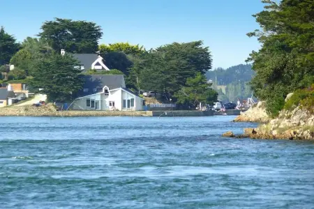 Holiday home sea front with amazing view Larmor-Baden, Maison de Vacances à Morbihan Vue Mer - Photo 11