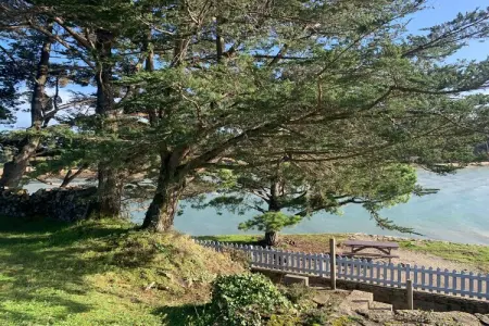 Holiday home sea front with amazing view Larmor-Baden, Maison de Vacances à Morbihan Vue Mer - Photo 12