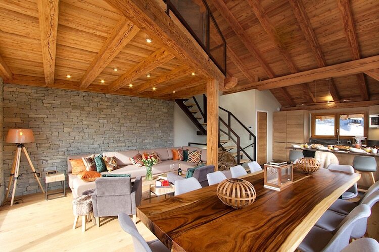 Chalet Le Chambertin Lodge, 12 pers., 250 m des pistes - Photo 3