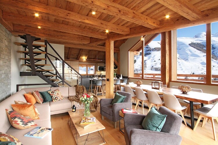 Chalet Le Chambertin Lodge, 12 pers., 250 m des pistes - Photo 5