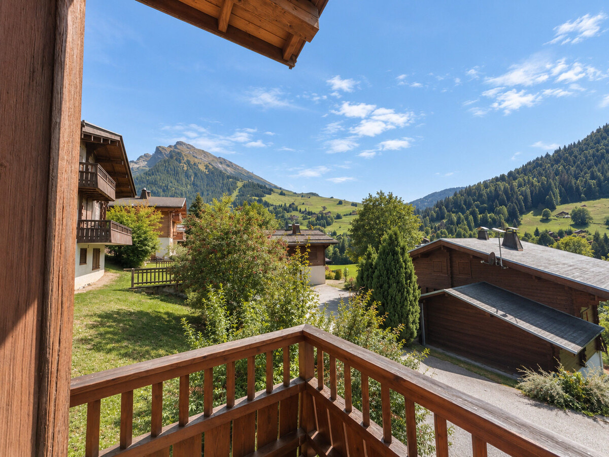 Chalet Piste du Soleil, 10 pers, cheminée, garage à La Clusaz - Photo 12