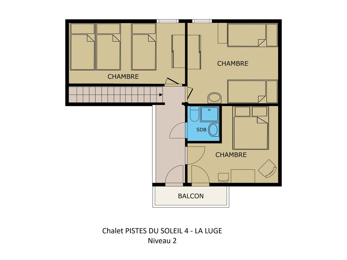 Chalet Piste du Soleil, 10 pers, cheminée, garage à La Clusaz - Photo 17