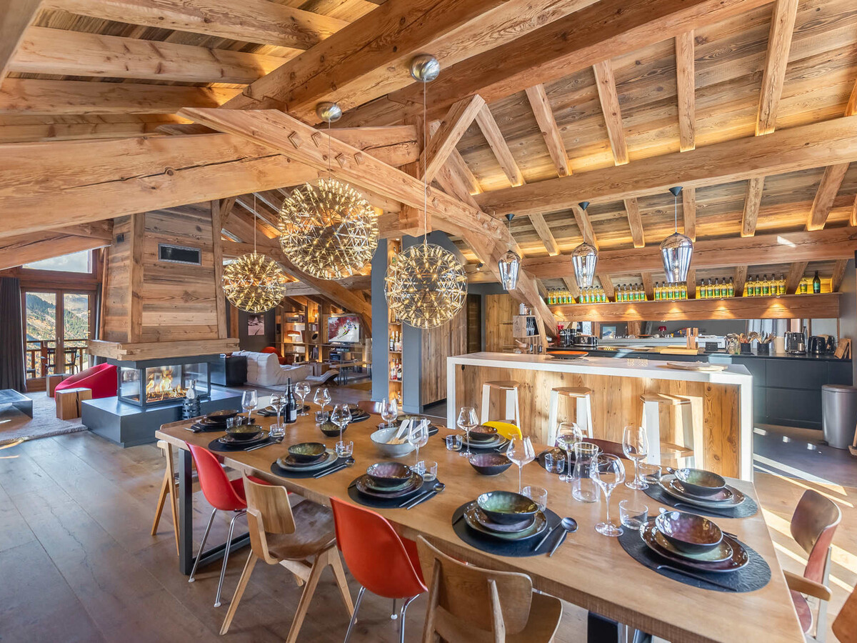 La Ferme 1779 – Chalet 6 chambres, 100 m des pistes - Photo 1