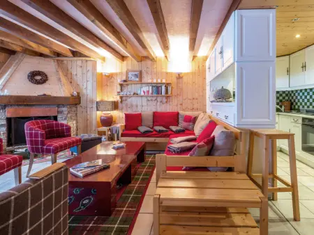 Chalet rustique chaleureux avec cheminée à Val-d'Isère - Photo 1