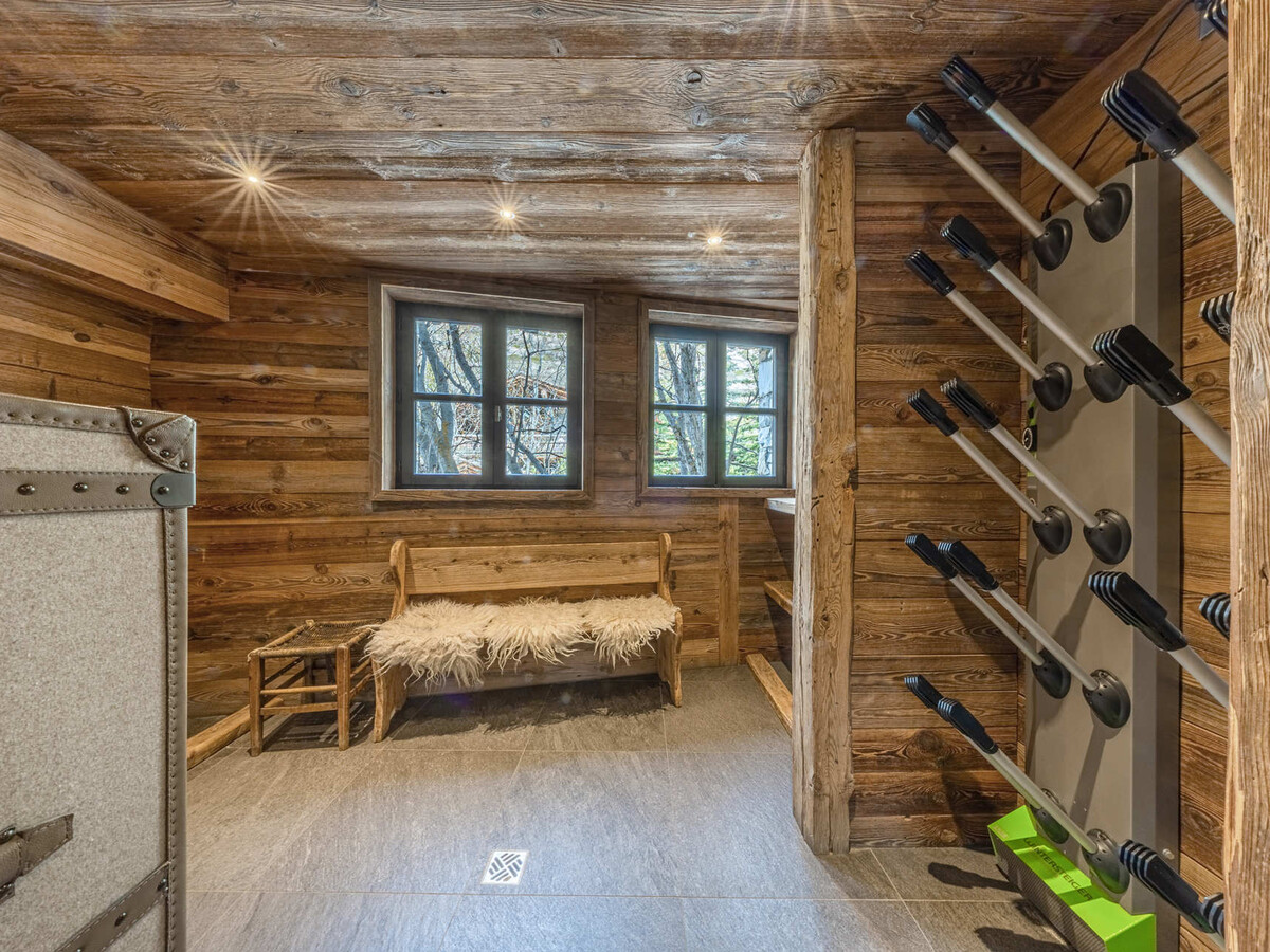 Chalet luxe 12 pers. piscine chauffée et hammam à Val-d'Isère - Photo 20